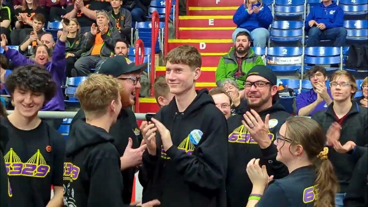 FRC Team 6329 The Bucks Wrath wins Pine Tree 2024 and Engineering