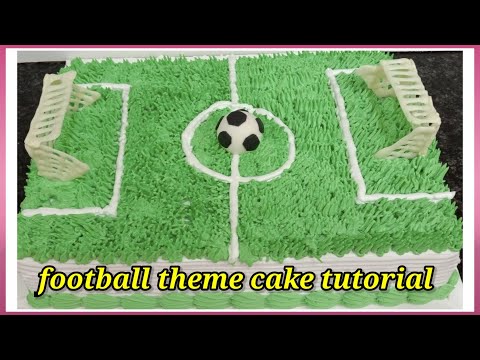 Video: How To Make A Soccer Field Cake