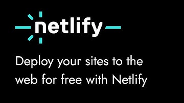 How to deploy websites using Netlify for free