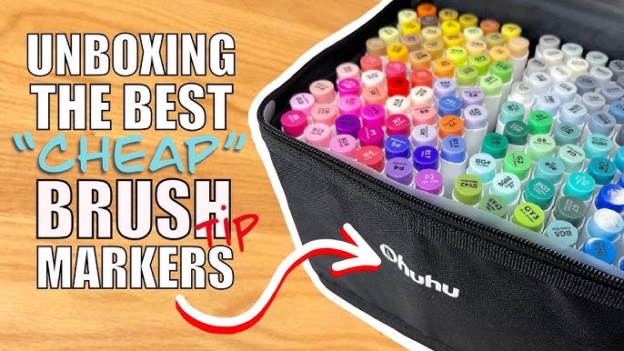 The BEST CHEAP MARKERS to END ALL CHEAP MARKERS? Ohuhu Review 