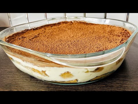 Тирамису! Tiramisu recipe/Тирамису Без Яйц и с МАСКАРПОНЕ. Десерт на скорую руку.Տիրամիսու 9 мая