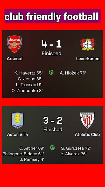 club friendly match