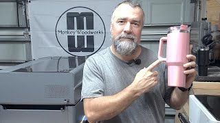 Engrave A Stanley Tumbler with the xTool P2 and RA2 Pro