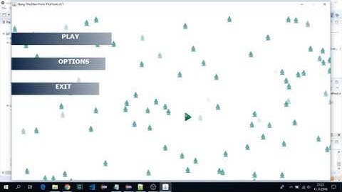 Java Game Programming - HangMan Part-17 (Menu Scene)