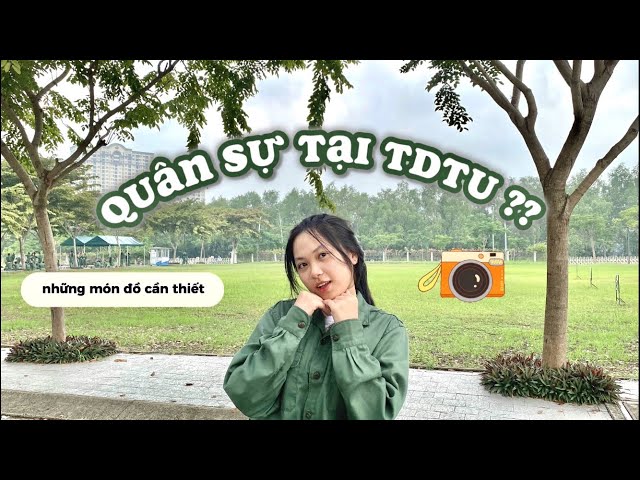 HỌC QUÂN SỰ CÓ GÌ VUII?🌥️ // Những món đồ cần thiết khi đi quân sự,…// Thien Ai class=