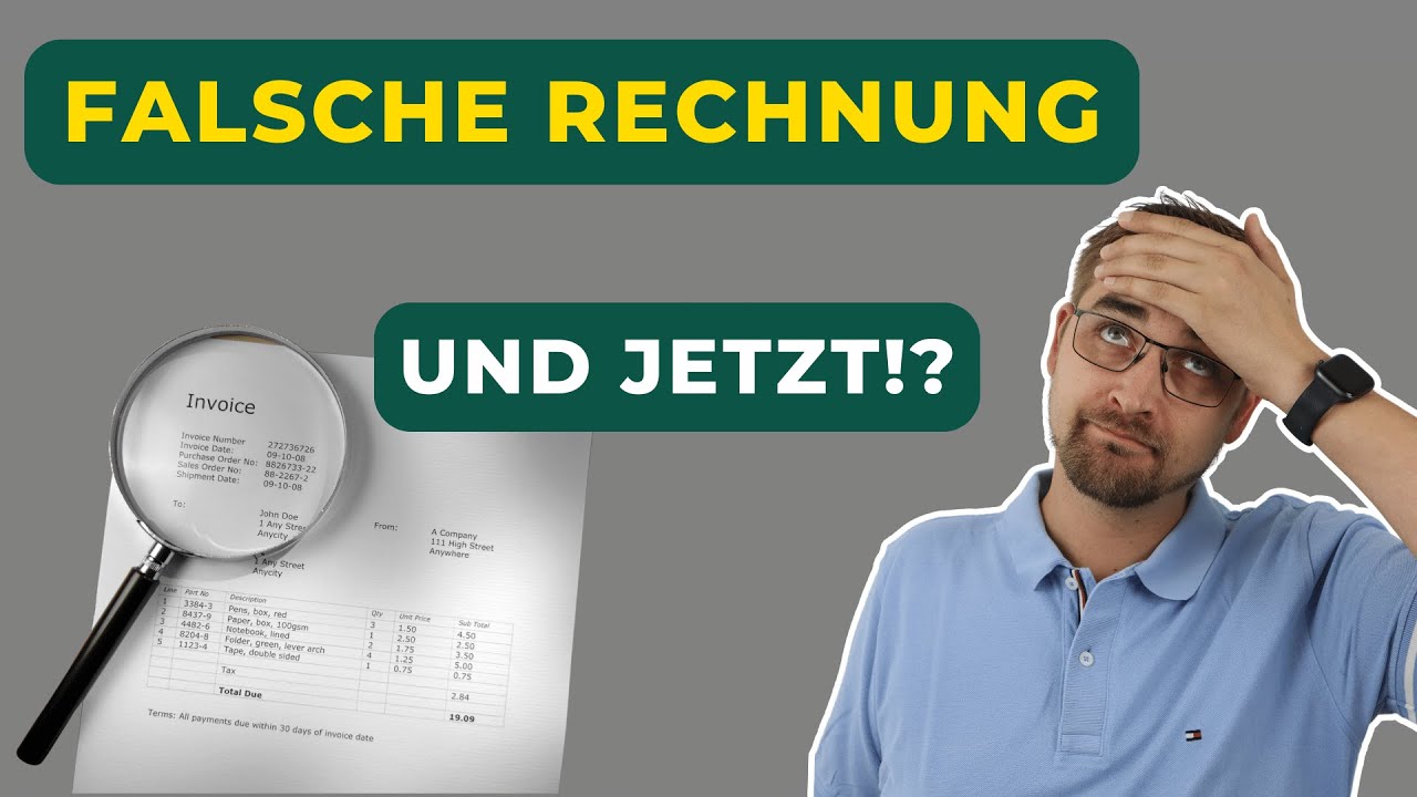 Falsche Steuerklasse 6 Statt 1 Rückzahlung FALSCHE RECHNUNG | DAS musst du tun! - YouTube