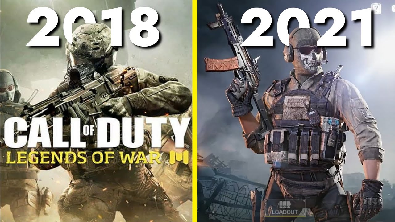 call of duty 2018  2022  EVOLUTION of CALL OF DUTY MOBILE! (2018 - 2021)