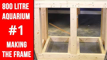 HOW TO: Build a 800 Litre plywood aquarium | Part 1 | Building the Frame TUTORIAL