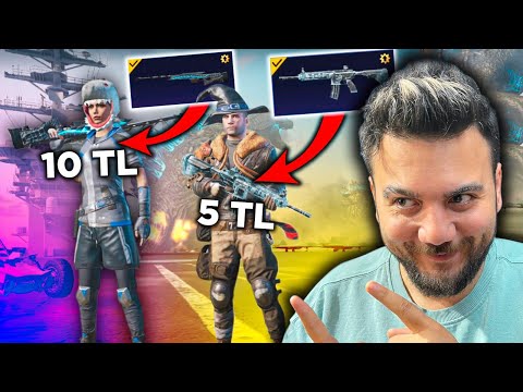 5 TL'YE BUZ DİYARLI HESAP SATIN ALMAK MÜMKÜN MÜ ?  - PUBG Mobile