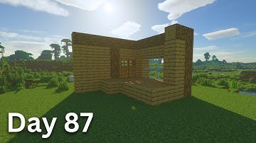 Building A House But Only Adding One Block A Day (Day 87)