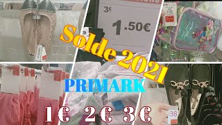 SOLDE PRIMARK 2021- تخفيضات بريمارك 2021 كولشي رخيص إبتداء من €1