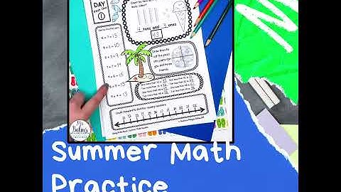Prevent the Summer Slide with Summer Math Practice