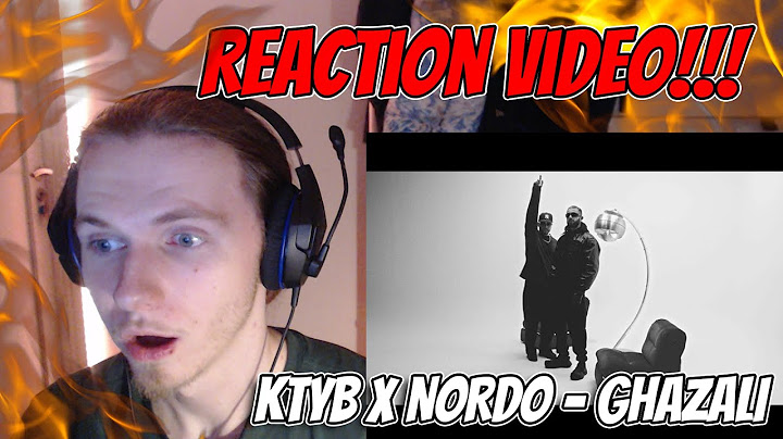 KTYB x NORDO - GHAZALI | REACTION VIDEO| European reaction | Tupazz reacts!