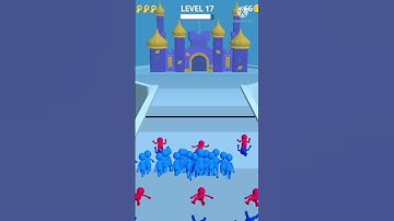 Join Clash 3D Gameplay Walkthrough Level 17 - iOS, Android #Shorts​