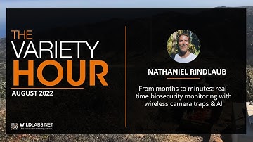 Nathaniel Rindlaub: Real-time biosecurity monitoring with wireless camera traps & AI