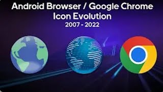 Celebrity Android Browser / Google Chrome Icon Evolution (2007-2022) Profile