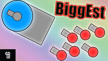 New Biggest ANNIHILATOR TANK Diep.io | New Update Diepio - LB 😂