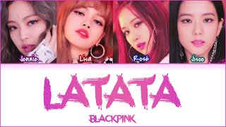 How would BLACKPINK sing 'LATATA' by (G)I-DLE Lyrics (English Version) (FANMADE)