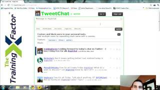 #AptChat Tutorial using Tweetchat