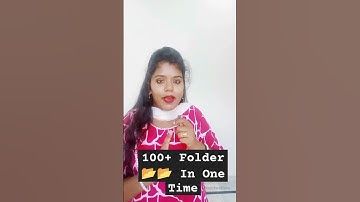 100+ Folders in Seconds #shots #shorts #ytshorts #yt