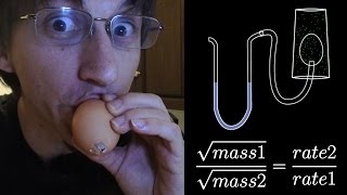 Graham's Law Actually   gas transfer through an egg by YouCanScienceIt 948 views 8 years ago 18 minutes