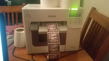 Epson TM-C3500 Print Speed