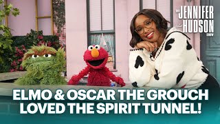 Jennifer Hudson Reunites With Elmo U0026 Oscar The Grouch