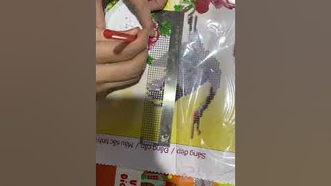 Hướng Dẫn Mọi Người Làm Tranh Đính Đá bằng thước chuyên dụng