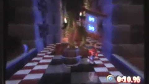 Crash Bandicoot TWOC Time Trial-Level 4 Wizards And Lizards 0:30.56