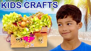 Make a Treasure Chest | KIDS CRAFTS | Universal Kids