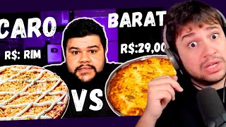 PIZZA BARATA vs PIZZA CARA! 🍕