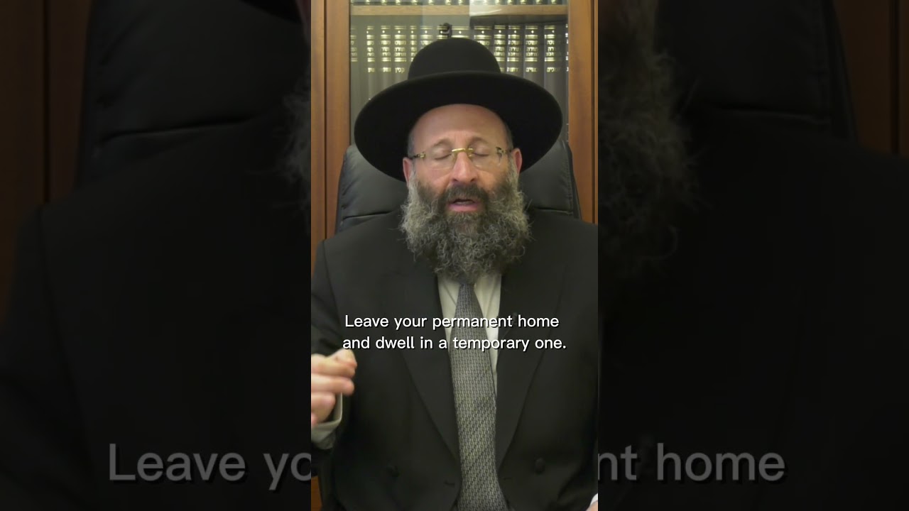 איך אפשר לשמוח שאתה לא בבית? למה שמחים בחג סוכות