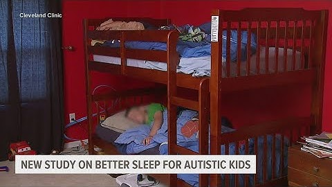 New study reveals techniques for helping autistic children improve sleep