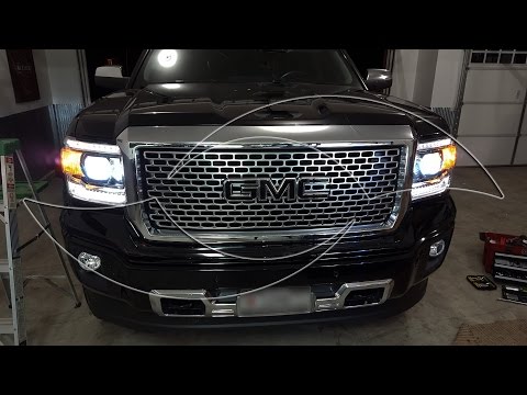 DIY: 2014+ GMC Sierra HID Headlight Kit Install – Enlight