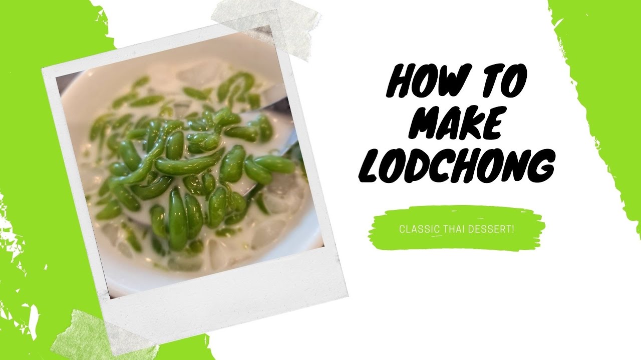 How to make Lod Chong I ลอดช่องไทย
