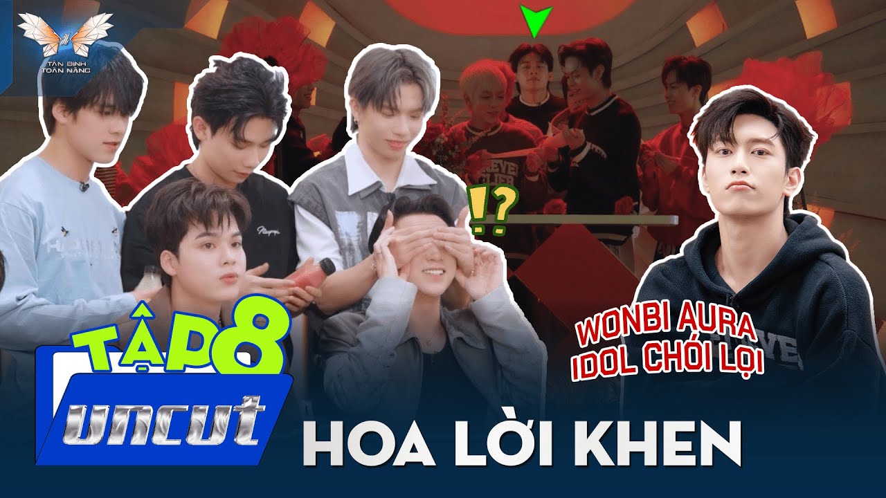 [UNCUT] Tập 8 | Bông Hoa Lời Khen khiến các Tân Binh háo hức, Minh Hiếu thốt câu khiến cả nhóm cười