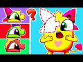Mix &amp; Match! The Face Puzzle Play' - A Song of Smiles and Frowns with Fluffy Friends 🎶