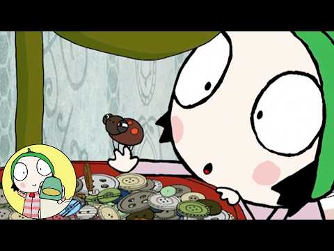 Sarah Makes a Friend Ladybug + More Sarah and Duck Kids Cartoon