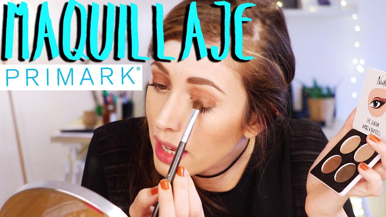 PROBANDO MAQUILLAJE DE PRIMARK (bueno, bonito, barato?) 😱