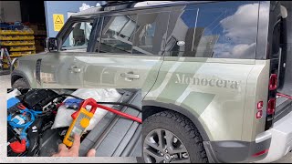 Land Rover Defender MHEV with 3000W Inverter/Charger and 1000W Killa wasp charging 250Ah Clark Kent screenshot 5