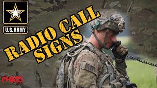 How Army soldiers get their radio call sign