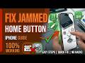 how to fix jammed home button on iphone