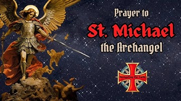 St. Michael the Archangel Prayer | Defend us in Battle #stmichael #prayer #stmichaelthearchangel