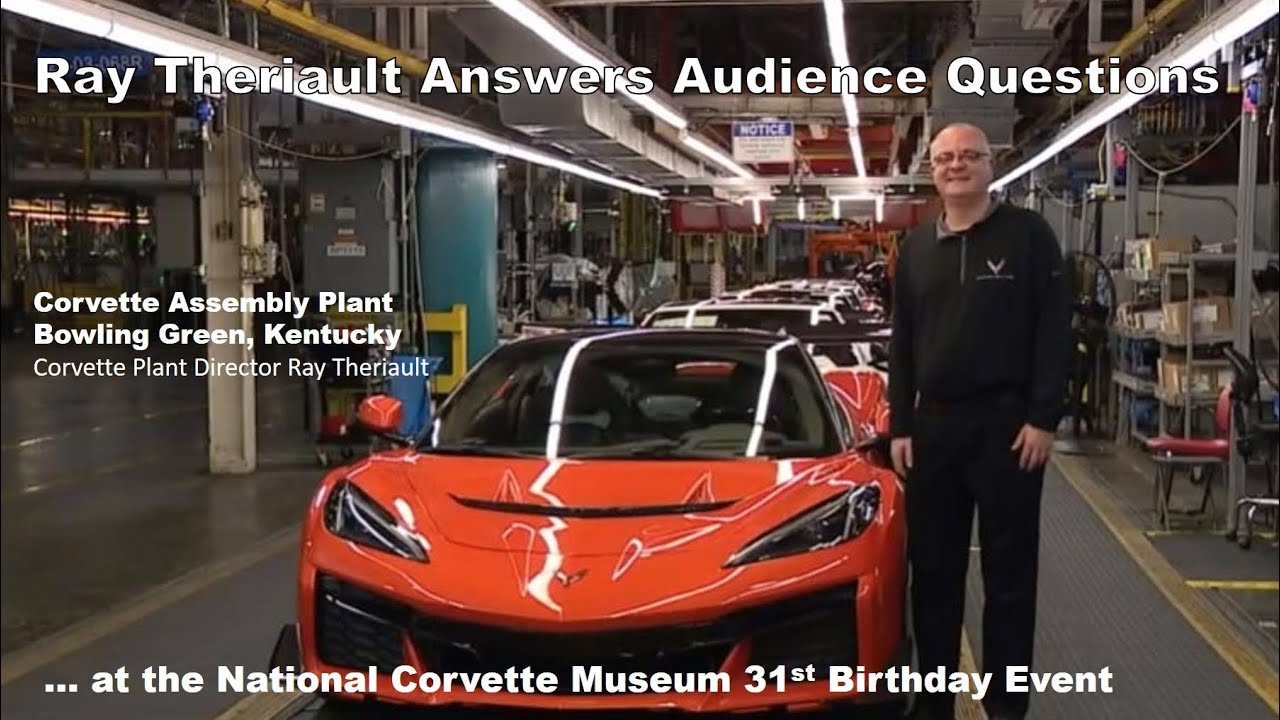 Bowling Green Assembly Plant Director Ray Theriault answers questions at the NCM 31st Birthday Event