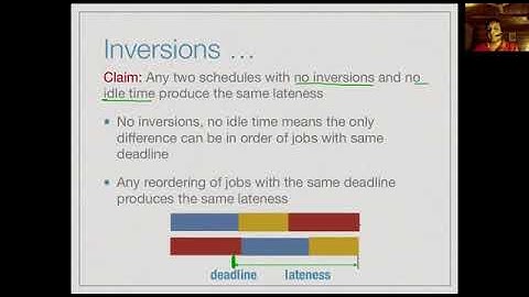 42 Scheduling with deadlines Mnimizing lateness   DAA