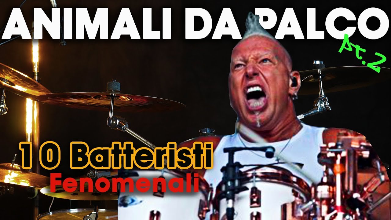 TOP 10 Batteristi fenomenali con i vostri commenti! - Animali da Palcoscenico Pt.2