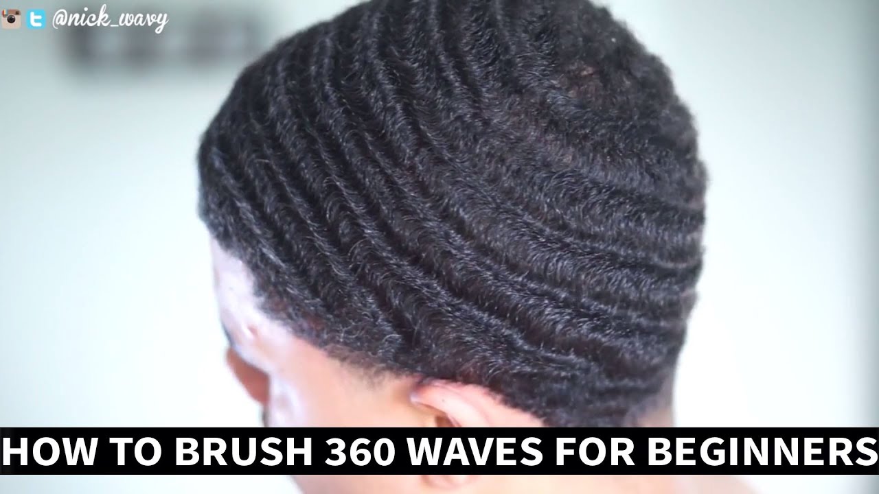 360 Waves Hair Tutorials:”How To Brush 360 Waves With Glasses