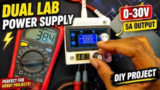 Turn Any PowerBank Into DIY Lab Bench Power Supply | Dual Channel PSU | 30v 4A | 38V 2A