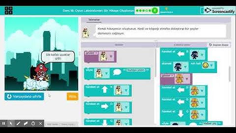 Code.org - Kurs 1: Oyun Laboratuvarı: Bir Hikaye Oluşturun #6