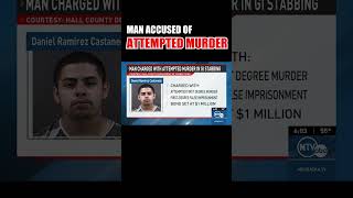 Man accused of attempted murder after police say he stabbed his girlfriend #shorts #crime #news